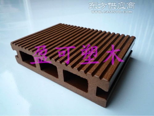 木塑地板 新型环保型木塑复合材料产品 户外木塑地板图片